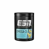 ESN Omega-3, 300 Kapseln, hochdosiert Fischöl mit 1200 mg EPA und 900 mg DHA pro Tagesportion