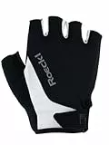 Roeckl Sports Fahrradhandschuh Basel 2, Performance Unisex Fingerhandschuh, Schwarz/Weiß 10