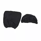 Cabilock 1 Stück Bürostuhlbezug Abdeckung Klein Bezüge Für Bürostühle Stuhlsitz Sitzbezug Für Bürostuhl Schutz Beschützer Drinnen Stuhlkoffer Stuhlendekor Office Chair Cover Polyester Black
