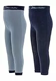 Sterntaler Jungen Leggings Doppelpack Traktor, Blau, 128 EU