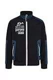Camp David Herren Softshelljacke mit Colour-Blocking Navy, L