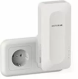 Netgear EAX15 WiFi 6 WLAN Mesh Repeater AX1800 (WLAN Verstärker bis zu 100 m² & 20 Geräte, Dual-Band WiFi Geschwindigkeit bis 1800 MBit/s, 100% abwärtskompatibel, Smart Roaming)