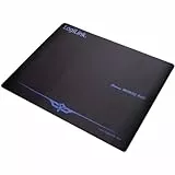LogiLink ID0017 - Profi XXL Mauspad (300 x 400 x 3mm) für Gaming und Grafikdesign mit stark haftender Unterseite für optimalen Halt, Aluminium, Schwarz