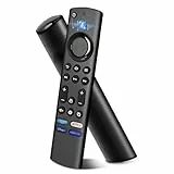 Ersatz-Sprachfernbedienung, 4th Gen Ersatz Fernbedienung mit Sprachfunktion für AMZ Smart TV Stick (2nd /3rd Gen), für Smart TV Cube(2nd /3rd Gen)