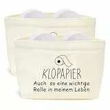 Toilettenpapier Aufbewahrung, Klopapier Rollen Organizer, Klopapier Korb, Toilettenpapieraufbewahrung, Klorollenaufbewahrung für Badezimmer Toilette Klo Deko, Modell 1