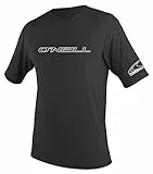 O'Neill Wetsuits Herren Rash Vest Basic Skins S/S Tee, Black, 3XL, 3402-002