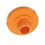 Pool Düse, Düse Adapter auf 32mm oder 38mm Schlauch, passend für Intex & Bestway Pool Schwimmenbecken (Orange, 38mm)