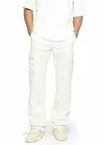 Burocs Straight Heavy Cargo, Farbe:Off White, Hosengröße:W30 L32