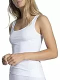 CALIDA Natural Comfort Tank Top Damen, mit Rundhals-Ausschnitt