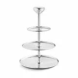 Georg Jensen GJ 170612 Etagere, Edelstahl, stainless steel, 26,4 x 26,4 x 35,2 cm