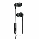 Skullcandy Ink'd+ Kabelgebundener In-Ear Kopfhörer, Mikro, Kompatibel mit Bluetooth-Geräten und Computern - Schwarz