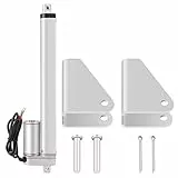 Estink DC 12V [Hublänge: 50 mm/100 mm/150 mm/200 mm/250 mm/300 mm/400 mm/500 mm] Stellantrieb Elektrischer Stellantrieb Automobil-/Ausrüstungs-/Maschinenbau aus Aluminiumlegierung(300mm)