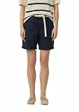 s.Oliver Shorts mit geflochtenem Gürtel und Garment Dye