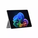 Microsoft Surface Pro | Copilot+ PC | 12” LCD Touchscreen | Snapdragon® X Plus | 16GB RAM | 512GB Speicher | Neuestes Modell | Platin