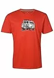 ELKLINE Herren T-Shirt Gassenhauer 1041197, Farbe:Mandarin, Größe:S