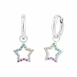 Prinzessin Lillifee Kinder Mädchen Schmuck Stern Silber Multicolor, Kommt in Schmuck Geschenk Box