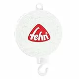 Fehn Mobile Spielwerk - Baby Einschlafhilfe Melodie 'Weißt du wieviel Sternlein stehen' - Baby Musikspielzeug passend für alle Fehn Musik Mobiles - Musik Spielzeug für Babys und Kleinkinder