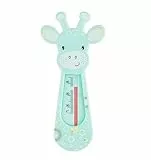 Babyono Badethermometer für Kinder, Giraffe, Türkis, 1 Count (Pack of 1)