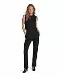 G-STAR RAW Damen Pintucked Jumpsuit, Schwarz (dk black D24525-D275-6484), XL