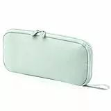 iSuperb Federmäppchen Mädchen Mäppchen Jungen Studenten Federmappe Unisex Stifte Organizer Kosmetiktasche klein Leinen Federtasche für Damen Einschulung Geschenk Schulsachen (Grün)