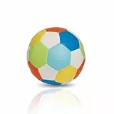 alldoro 60303 Softball Ø 10 cm, kleiner, weicher Schaumstoff-Fußball für Kinder ab 0 Jahren, bunt, Ball für indoor & outdoor