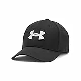 Under Armour Men's Blitzing Low Stretch Fit Cap - Black / / White - M/L