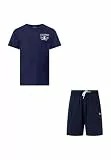 Champion Boy's Graphic Set with Logo Blue (BS561) XS