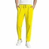 Generisch Beheizbare Hose Herren Cargohose Cargo Jogginghose Baggy Making The Cut Store Jeans Gefütterte Gelb L