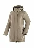 Maier Sports Lisa 2.1, Damen Outdoorjacke, Wasserdichter Outdoor-Mantel mit vielen Features, mTEX Wetterschutz und mTHERM für hohen Wärmerückhalt, PFC-frei, Braun, 42