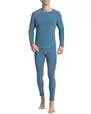 Runhit Thermounterwäsche Herren Winter Funktionsunterwäsche Thermounterhose Herren Unterhosen Lang Funktionswäsche Skiunterwäsche Thermo Unterwäsche Männer Extra Warm S