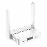 Cudy Neuer LT300 4G LTE WLAN-Router 300 Mbit/s, kompatibel mit Allen Betreibern, 2×2 MIMO, Keine Konfiguration erforderlich, OpenVPN, WireGuard