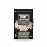 Weber Anzündwürfel (22 Stück), zum Entzünden von Holzkohle & Briketts, einfache Handhabung, ohne Geruchsbildung oder unangenehmen Beigeschmack, umweltverträglich & sicher (17945)