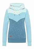Ragwear TREGA Damen Frauen Kapuzenpulli,Kapuzenpullover,Hoodie,Stehkragen,Seitentaschen,Regular Fit