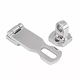 KIMISS 2 Stück Boat Latch Fastener, 75 mm Boat Edelstahl Locker Latch Anti-Rassel Marine Luke Verschluss