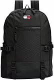 Tommy Jeans Herren Rucksack Archive Groß, Schwarz (Black), Einheitsgröße