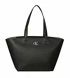 Calvin Klein CKJ Minimal Monogram Shopper28 Black