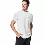 MeetHoo Rashguard Herren, UV Shirt Rash Vest UV-Schutz Schwimmshirt UPF 50+ Kurzarm für Surfen Schwimmen Running