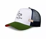 Coastal - Surfin ́Bird (White/Olive) - Trucker Cap Meshcap Kappe Mütze Cappy Caps