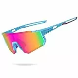 YEBABFIT Polarized Sports Sunglasses for Men Women Youth Baseball Fishing Running Cycling Golf Trekking TAC Glasses