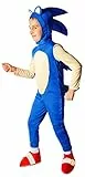 Ciao Compatible - Kostüm - Sonic the Hedgehog (120 cm) (11178.3), Blau