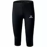 Erima Damen Performance 3/4 Laufhose (8290707), schwarz, 38
