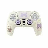 TANOOKI - Maneki Combo Pack Skin Controller PS5 Hard Case + Grips + Touchpad Sticker für DualSense, Cat Cute, Kit Zubehör PlayStation 5