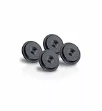 Oehlbach Washer 20 Set - Hochwertige Unterlegscheibe für Spikes - Lautsprecher & Subwoofer - universell einsetzbar, Vollmetall - 4 Stück - schwarz
