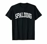 Spalding Nebraska NE Sportdesign im Vintage-Stil T-Shirt