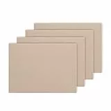 Extra Starke Filzgleiter Selbstklebend 5mm – 4er Set Möbelgleiter 20x16cm Zuschneidbar – Super Klebekraft für schwere Möbel – rutschfest & Kratzschutz –Beige
