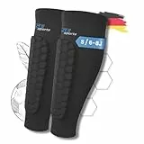 SE sports – S – Schienbeinschoner Kinder Fußball – von ca. 6-8 Jahren (125-145cm/25-35kg) – weiche Waben-Polsterung & rutschfest – atmungsaktive & leichte Soft-Schoner