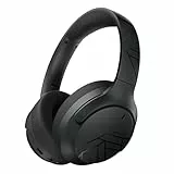 PowerLocus Bluetooth Kopfhörer Over Ear, 60 Std Spielzeit, Kopfhörer Kabellos mit 4 EQ-Modi, Hi-Fi Stereo Faltbare Kopfhörer mit Mikrofon für iPhone/Reisen/Android/Laptops (Schwarz)