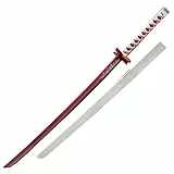 damdos Halloween Prop Weapon for Cosplay Sword,PU Foam 31.5inch Kochou Kanae Swords,Tomioka Giyuu Swords Xmas Birthday Gifts (Kochou Kanae)