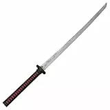 Katana | Japanisches Schwert | Premium Qualität | Schwarz | Cosplay | Ultra Realistisch und Stark | Polystyrol | Horror Zubehör | Party | Halloween | 100% Spaß | OriginalCup®