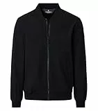 CASAMODA Outdoor-Blouson Collegekragen Zipper Regular, Bekleidungsgröße: L, Farbe: schwarz